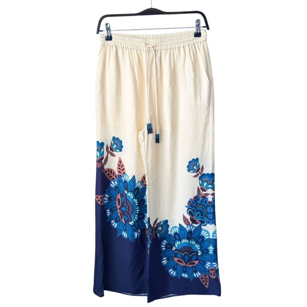 Farm Rio x Anthropologie Printed Pull-On Pants | SMALL - Picture 2 of 11
